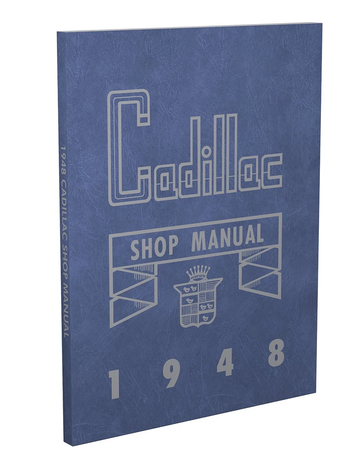 1948 Cadillac Shop Manual para todos os modelos Serviço de Reparo Livro Motor Fiação Trans - Imagem 1 de 3