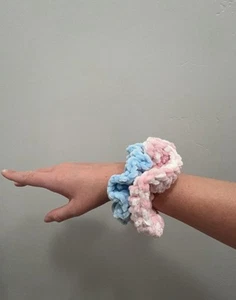 🌟 Paquete de 2 crujientes de pelo de ganchillo hechos a mano - ¡Hechos a medida en EE. UU.! - Imagen 1 de 4