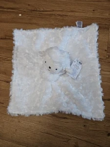 Nwt Carters Just One You Lovey Plush Lamb White Stars Gray Blue New - Picture 1 of 3