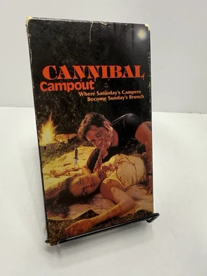 Cannibal Campout - VHS - 1988 - Donna Michele - Original Release Rare Horror -A5 - Image 1 of 4