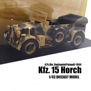 WWII Kfz. 15 Horch 4.Pz.Div. Radzymin(Poland)-1944 1/43 DIECAST MODEL Truck IXO - Picture 1 of 6