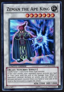 Yugioh Zeman the Ape King DPC5-EN002 Super Rare Limited - NM - Imagen 1 de 2