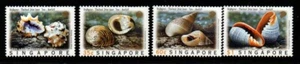 SINGAPORE SG908 11 1997 THAILAND JOINT ISSUE SEA SHELLS MNH - Picture 1 of 1