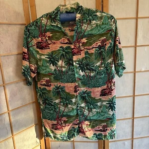 Uluwatu SZ2XL Hawaiian Shirt 100% Rayon Made in Indonesia - Picture 1 of 10