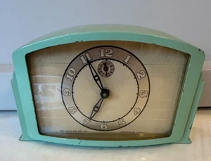 Antiker Chatham Aufziehwecker Lux Uhr MFG Waterbury Conn USA *funktioniert nicht - Bild 1 von 8