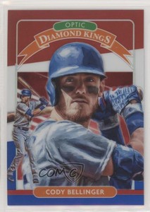 2020 Donruss Optic Diamond Kings Red White & Blue Prizm /150 Cody Bellinger #3