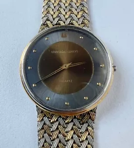 Universal Geneve 2-566 Quartz Watch Brown Dial To Restore Or Parts Use 31mm - Picture 1 of 10