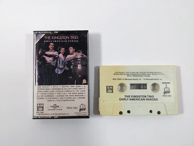 The Kingston Trio Cassette Tape Early American Heroes - Image 1 of 3
