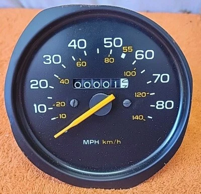C12•Vintage AC Speedometer Odometer Headunit '84 Pontiac Bonneville#25076344 NOS - Image 1 of 4