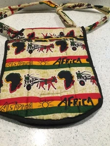 Ultimate by Majesty DaViva Africa shoulder bag 2 zippered padded pockets - Picture 1 of 7