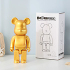 Bearbrick Action Figure Ornament Toy Collection Home Decor 400% 28Cm Popart Gold