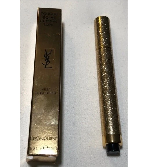YVES SAINT LAURENT TOUCHE ECLAT STROBING LIGHT MEGA HIGHLIGHTER PEN .08 OZ NIB - Image 1 of 1