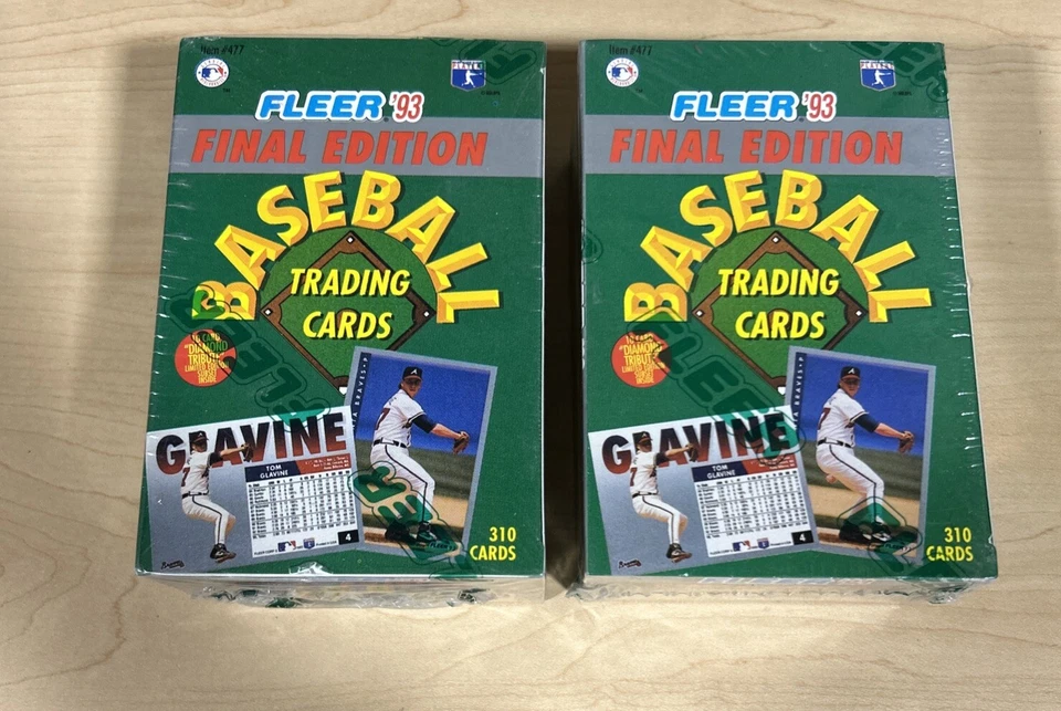 (2) 1993 Fleer Baseball Final Edition Sealed Set Lot - Image 1 of 1