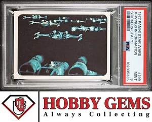 X-WING PSA 9 1977 Panini Sticker Star Wars (Italy) #199 - Bild 1 von 2