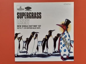 Supergrass Lenny UK 12" x 12" Promo Display flach NEU/UNBENUTZT! - Bild 1 von 1