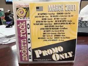 PROMO ONLY MODERN ROCK RADIO CD MARCH 2001 - Picture 1 of 1