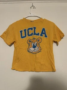 Vintage UCLA Logo Californian Bear Youth T-Shirt Size S? No Size On Tag Classic - Picture 1 of 6
