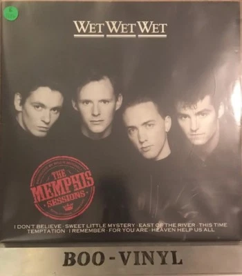 Wet Wet Wet The Memphis Sessions UK vinyl LP album record JWWWL2 PHONOGRAM Ex+ - Image 1 of 4