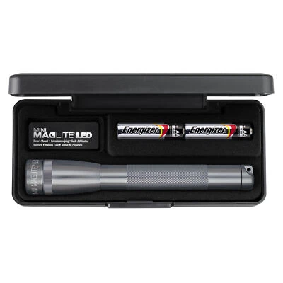 Mini MAGLITE® 2 CELL AA LED MINI MAGLITE GRAY_SP22097