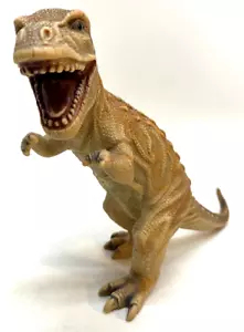 Dinosaur T-Rex Tyrannosaurus Rex 12 inch Soft Rubber like Toy Major Trading Co - Picture 1 of 11