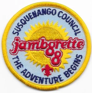 Jamborette Susquenango Council Boy Scouts of America 1988 BSA - Imagen 1 de 1