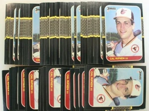 Cal Ripken Jr. 1987 Donruss 50 Count / Baltimore Orioles #87 / From Factory Sets - Picture 1 of 3