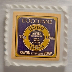 L'Occitane Verbena Verveine 20% Shea Butter Soap, 100g/3.5oz SEALED  - Picture 1 of 7