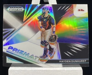 2022 Panini Prizm Draft Picks Hayden Dunhurst Prizmatic Silver #PZ-HD A1039 - Picture 1 of 2