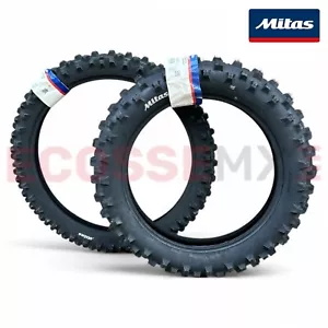 YAMAHA WR250F MITAS ENDURO TYRES PAIR 140/80-18 90/90-21 2001-2025 EMARKED - Picture 1 of 2