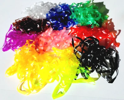 BIG HIT FLY CO NYMPH SKIN - SCUD BACK - 17 Colors - Fly Tying Nymphs - 2mm wide- 2M (6ft) NEW!