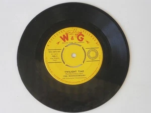 MOONLIGHTERS / JOHNNY FRANK - TWILIGHT TIME / KEWPIE DOLL - RARE OZ 7" 45 - Picture 1 of 2