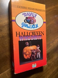 Davey & Goliath Halloween Who Did It? VHS Gospel Films Presents LCA Productions - Picture 1 of 6