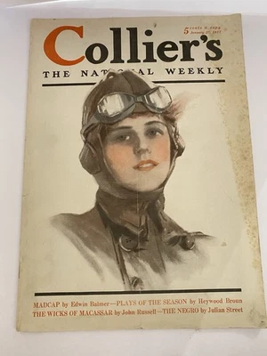 Collier’s Magazine Lot Jan–Mar 1917 (6 Issues) WWI Era Vintage Weekly - Image 1 of 4