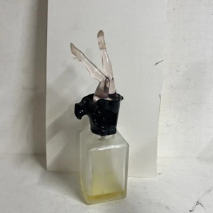 Vintage Perfume Spray Bottle Ultima II Head Over Heels Frosted Glass Acrylic Lid - Picture 1 of 7