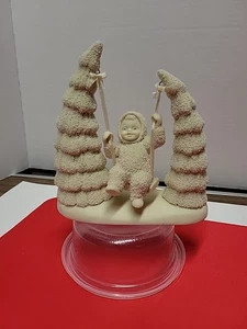 Department 56 Snowbabies “When The Bow Breaks” #68819 - No box - Picture 1 of 7