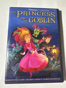 The Princess and the Goblin DVD 2007 Claire Bloom 1991 Animated Region 1 RareOOP - Imagen 1 de 4