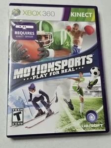 Disk Mint - Complete In Box - Xbox 360 Motion Sports Play For Real Kinect - Picture 1 of 8
