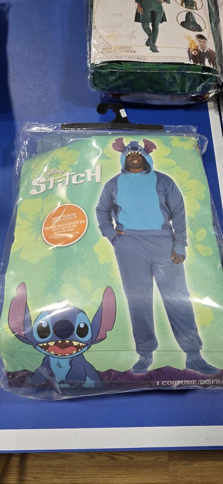 Disney Stitch One-Piece Costume - 2XL - COSPLAY And HALLOWEEN