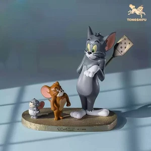 TONGSHIFU All Brass Handmade Tom and Jerry X Type Fashion Figure 16cm New Stock - Picture 1 of 7