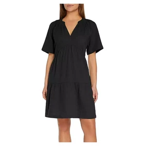 Gap Damen Gaze Kleid in Schwarz - Bild 1 von 4