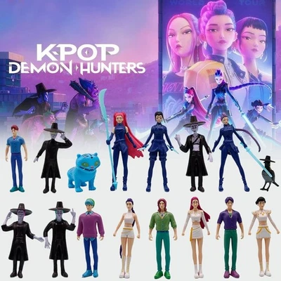 18pcs Demon Hunters POP Figures Set Blue Tiger Anime Game Model Desk Ornaments k - Image 1 of 4