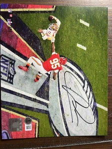Chris Jones Kansas City Chiefs Signed 8x10 Photo Superbowl LVIII BAS COA - Picture 1 of 3