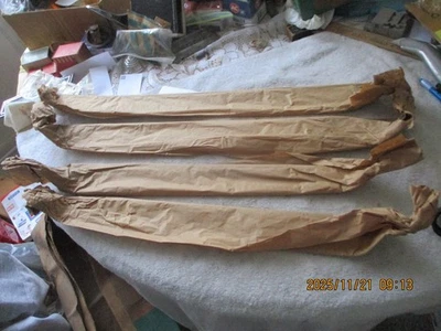 NOS 1958 CHEVROLET BISCAYNE, 2 DOOR SEDAN VENT SHADES-PART NO. 987807 - Image 1 of 4