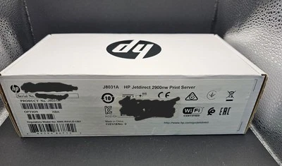 New HP J8031A JetDirect 2900nw LAN Wifi Print Server Color LaserJet Unit SEALED - Image 1 of 3