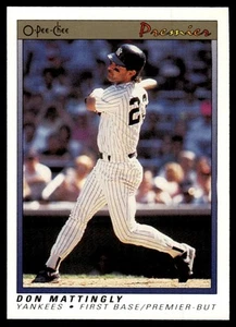 1991 O-Pee-Chee Premier Don Mattingly New York Yankees #77 - Picture 1 of 2