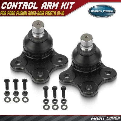 2 передних нижних шаровых шарнира для Ford Fusion 2002-2012 Fiesta 01-10 Mazda 2 03-07 - Изображение 1 из 4