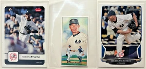 (3x) Lote Fleer/Bowman Mariano Rivera 2013 + RARO MINI TAMAÑO ALLEN & GINTER SP #1 - Imagen 1 de 3