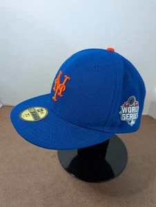 Gorra New York Mets New Era 59Fifty On-Field 2015 Serie Mundial Talla 7 7/8 ¡Nueva! - Imagen 1 de 7