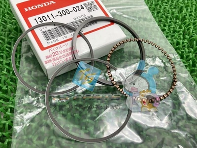 Honda CB400F CB350F Piston Ring Set (In Stock, Ready to Ship) - Genuine New ... - Изображение 1 из 4