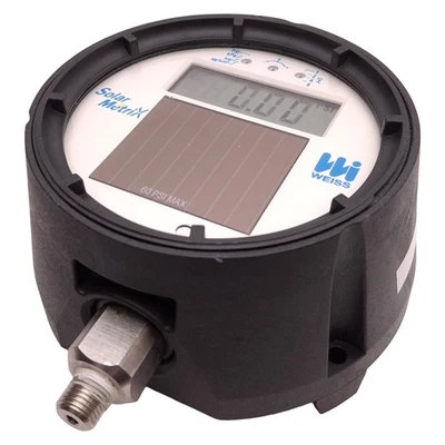 Weiss DUGY2-0060-4L Digital Pressure Gauge 0-60psi Range, 1/4" NPT Port - Image 1 of 4